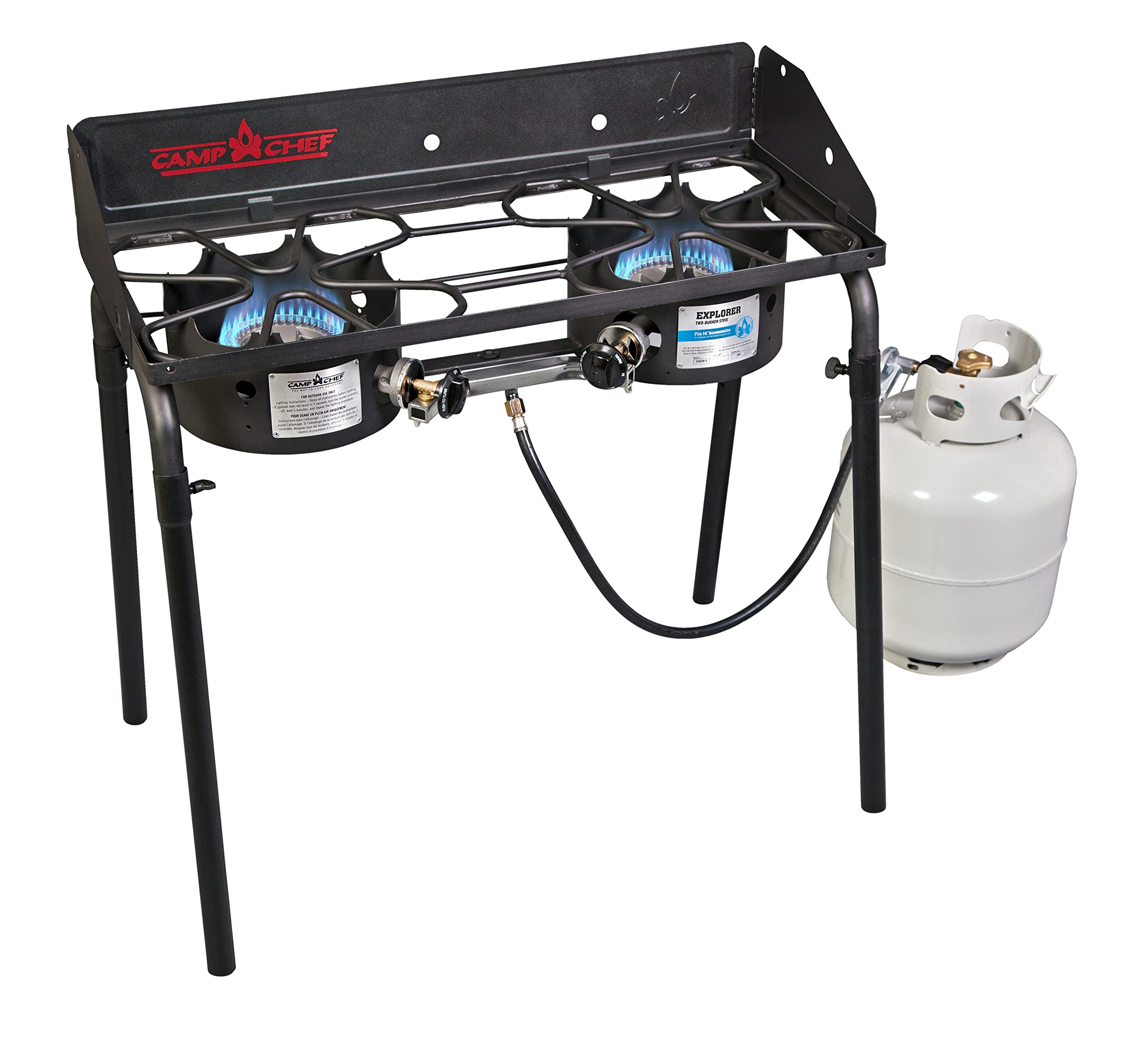 CAMP CHEF EXPLORER 14 2 BURNER. VERY HIGH HEAT OUTPUT. IN STORE ONLY LIMITED STOCK Camping World Campbelltown